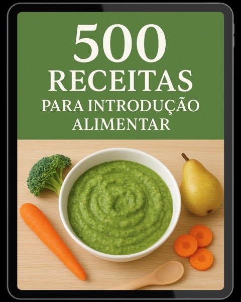 Capa do Bônus 500 Receitas Saudáveis